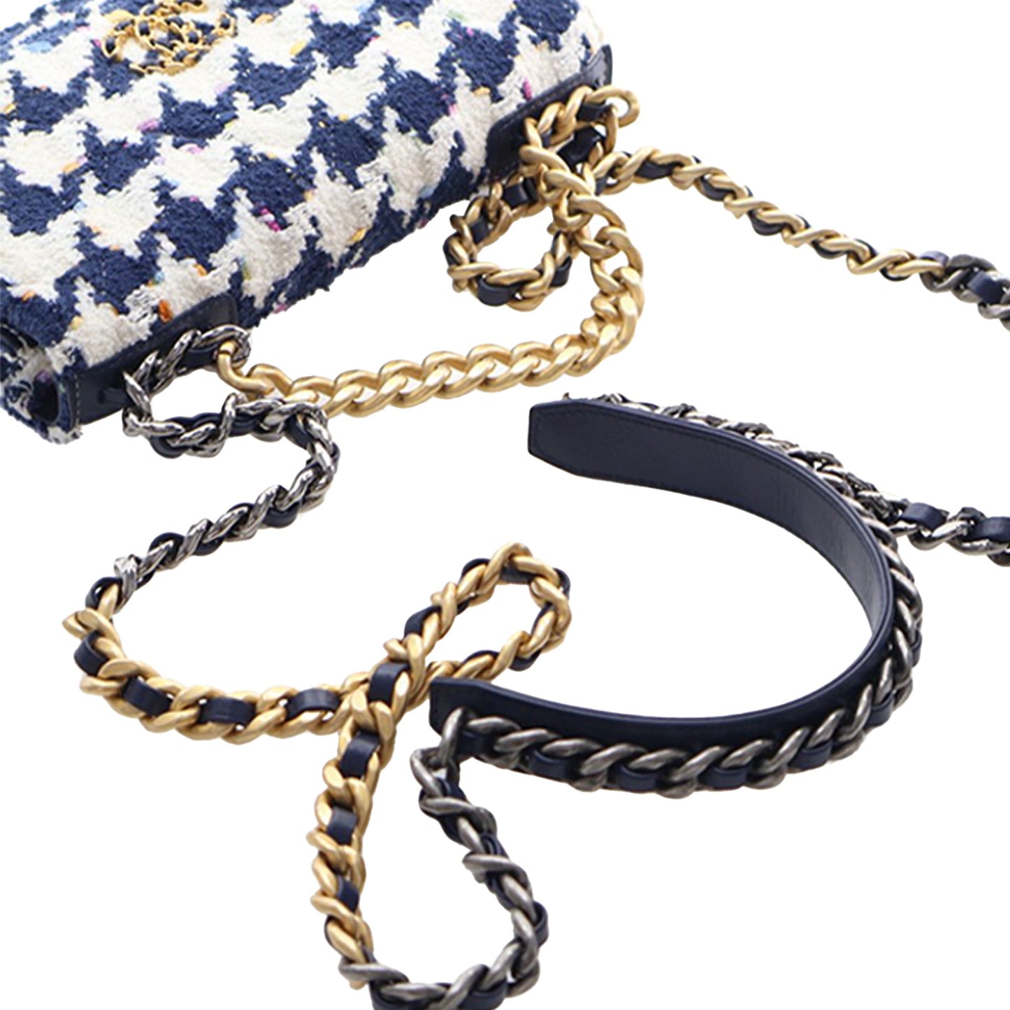 Chanel Tweed 19 Wallet On Chain