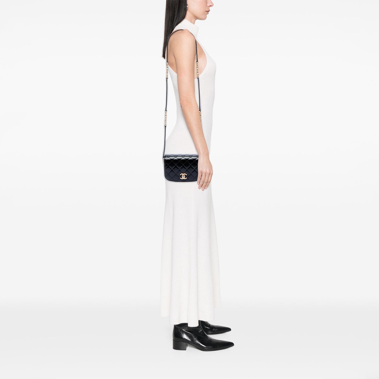 Chanel Mini Shiny Calfskin My Sweet CC Flap