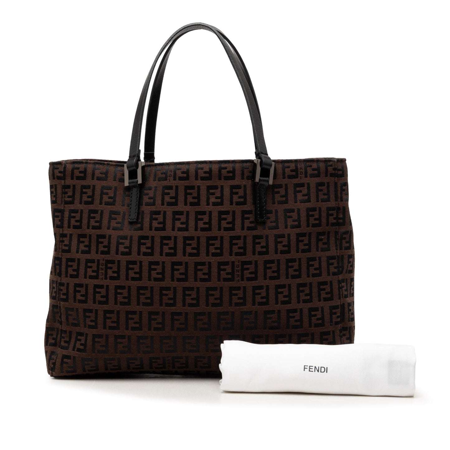 Fendi Zucchino Canvas Tote
