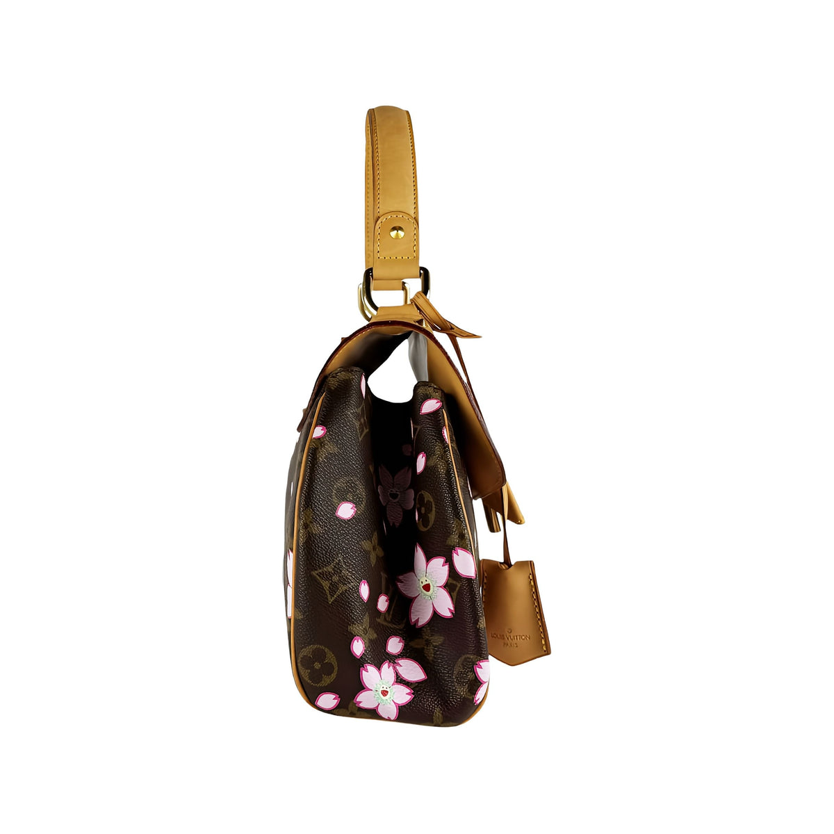 Louis Vuitton Takashi Murakami Monogram Cherry Blossom Sac Retro — Brown