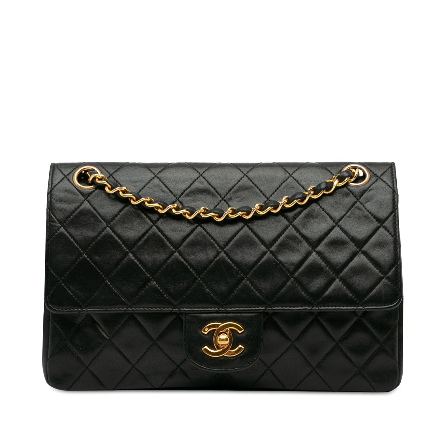 Chanel Medium Quilted Lambskin Double Flap