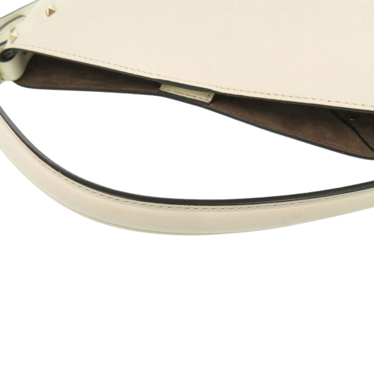Valentino Leather Rockstud Wispy Bucket Bag