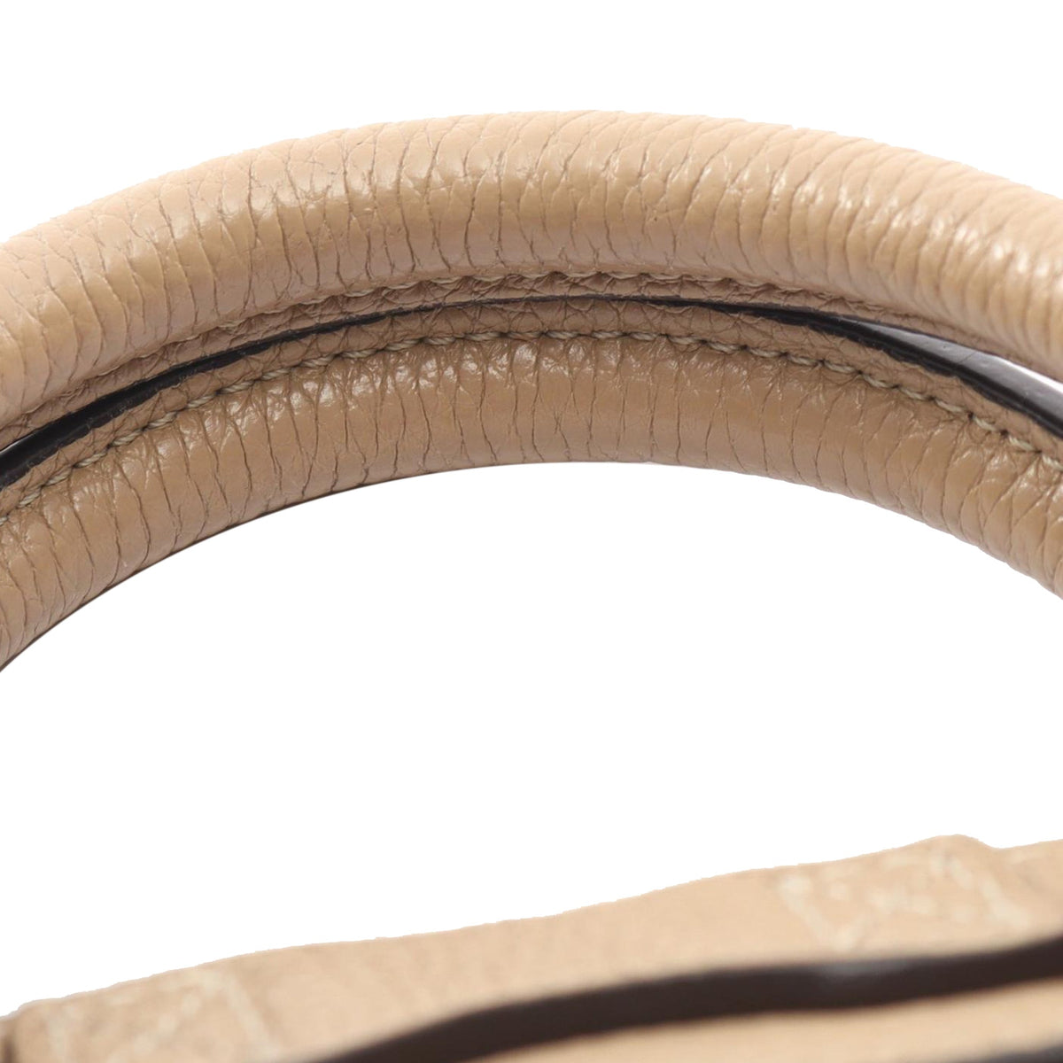 Celine Nano Leather Luggage Tote — Beige
