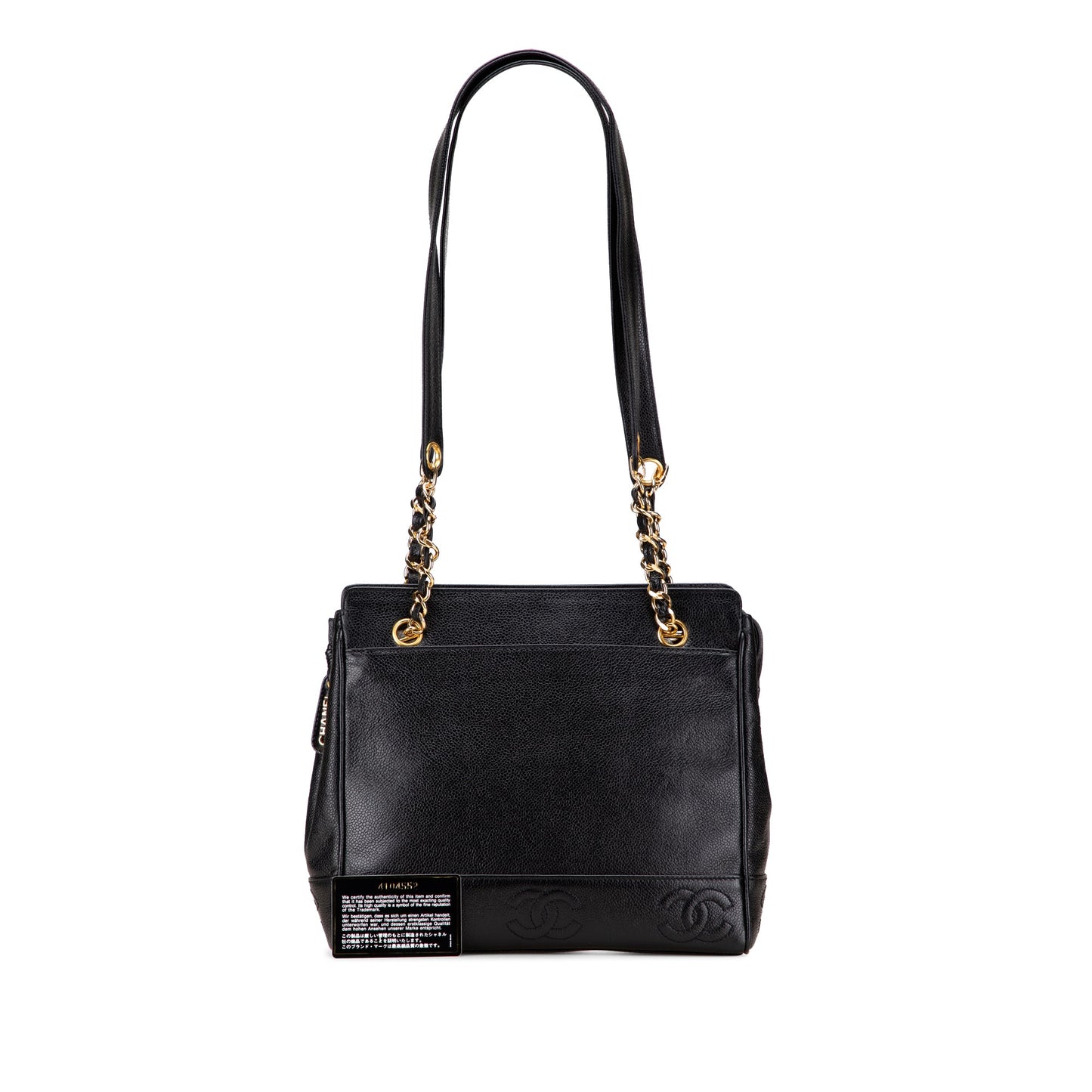 Chanel Triple CC Caviar Tote