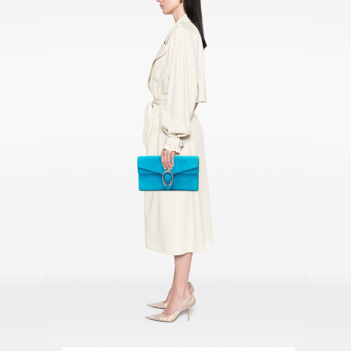 Gucci Suede Dionysus Clutch