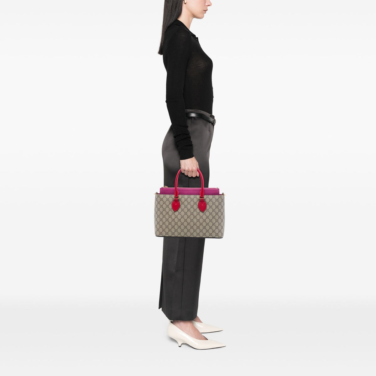 Gucci GG Supreme Linea A Satchel