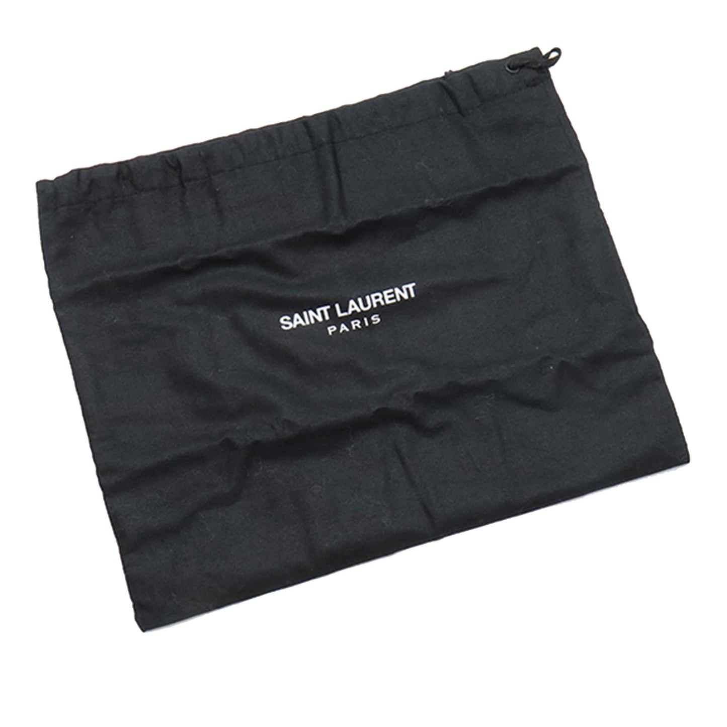 Saint Laurent Baby Chevron Calfskin Monogram Classic Chain Bag