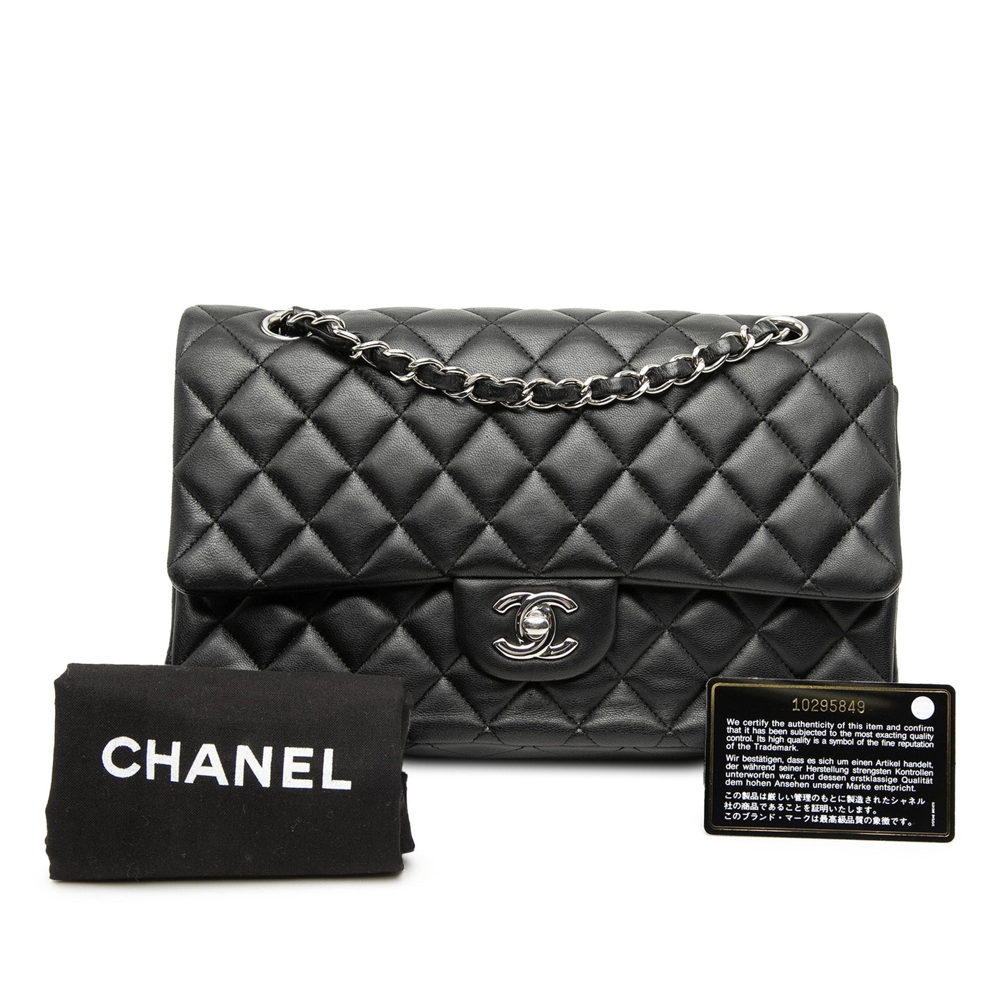 Chanel Medium Classic Lambskin Double Flap