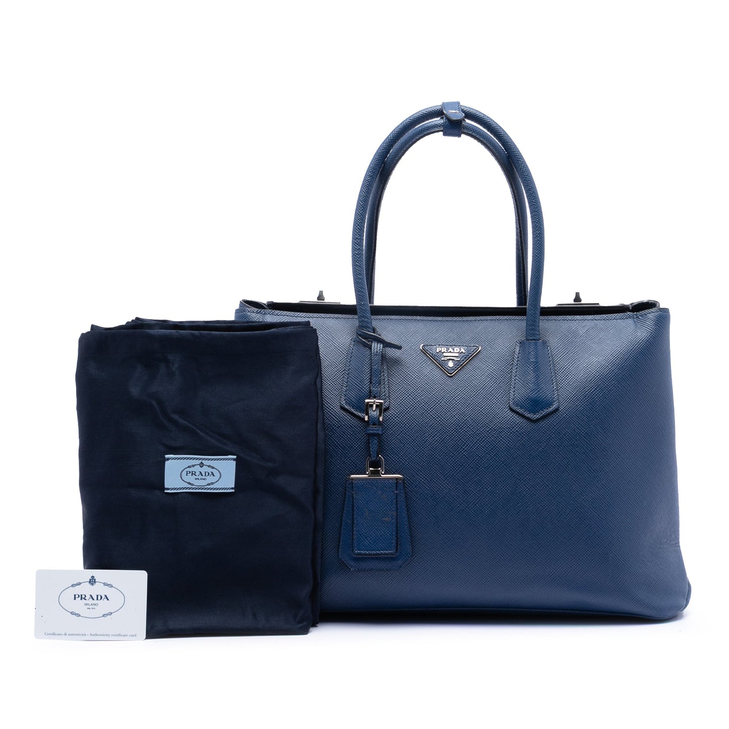 Prada Saffiano Cuir Twin Tote