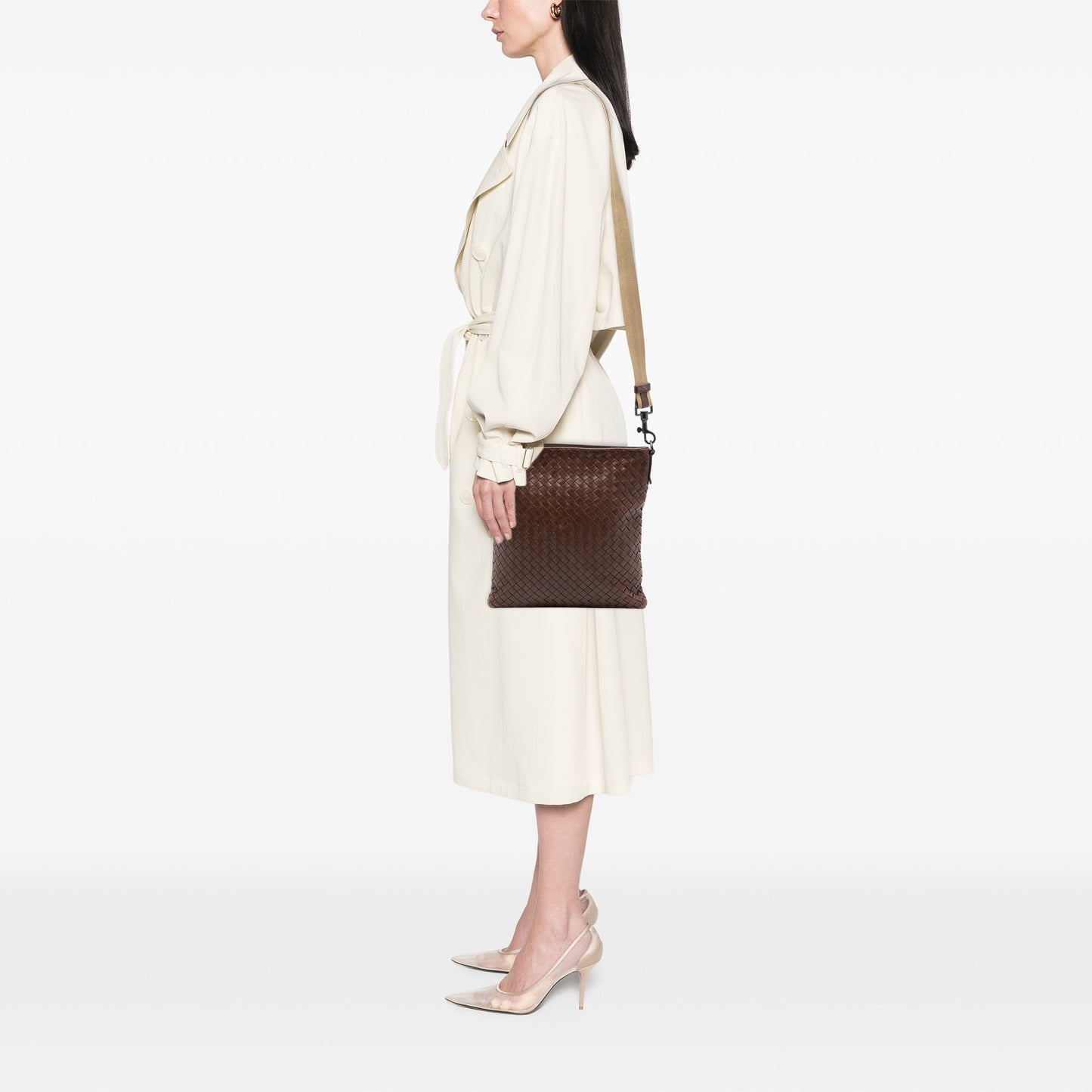 Bottega Veneta Nappa Intrecciato Crossbody