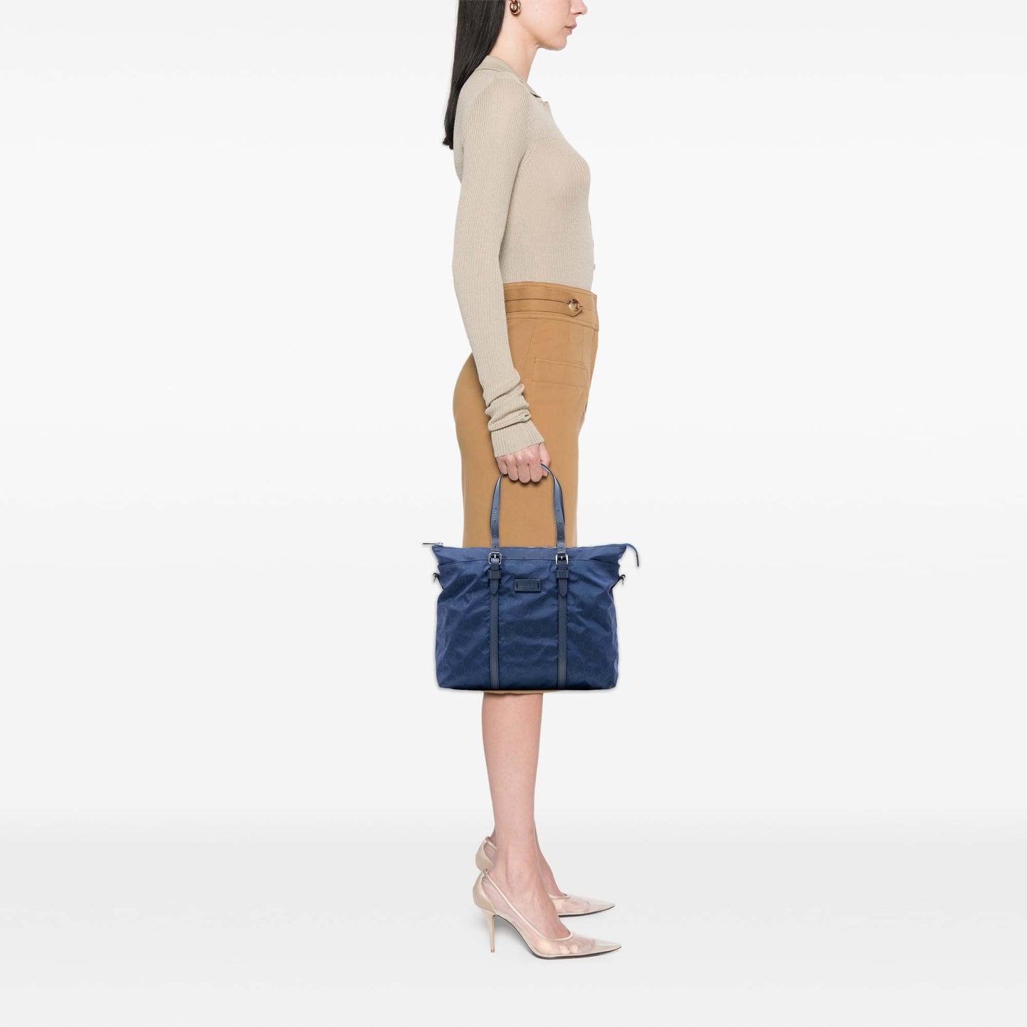 Gucci GG Nylon Satchel