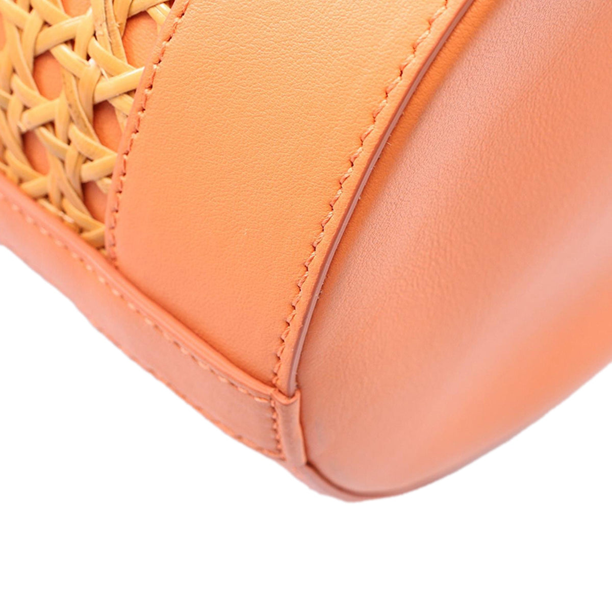 Bvlgari Raffia Serpenti Forever Bucket Bag