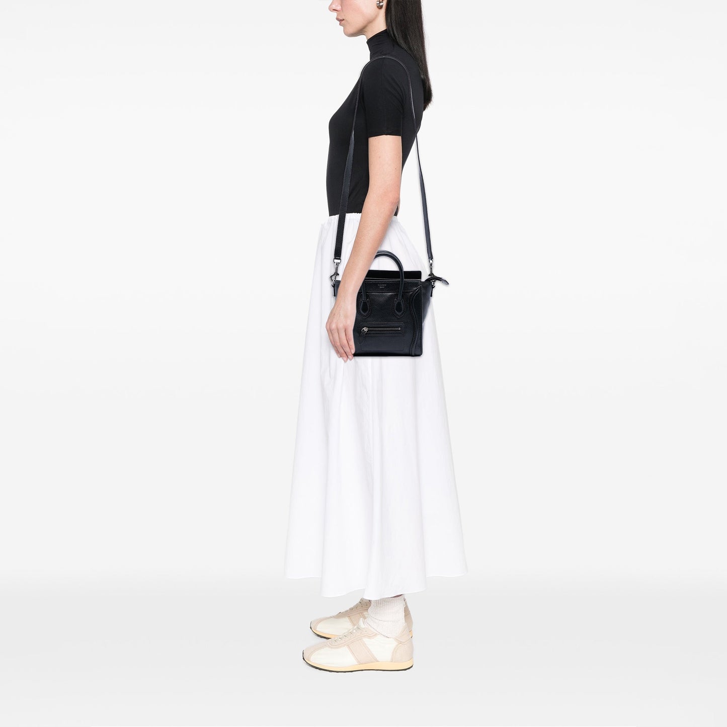 Celine Nano Leather Luggage Tote