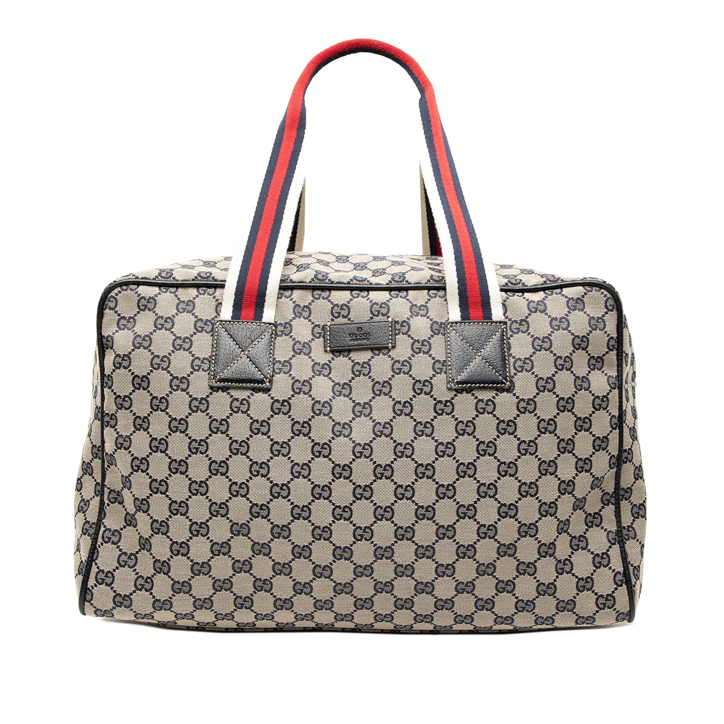 Gucci GG Canvas Web Travel Bag