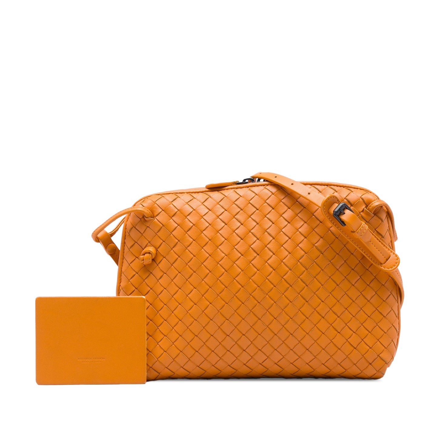 Bottega Veneta Nappa Intrecciato Nodini Crossbody