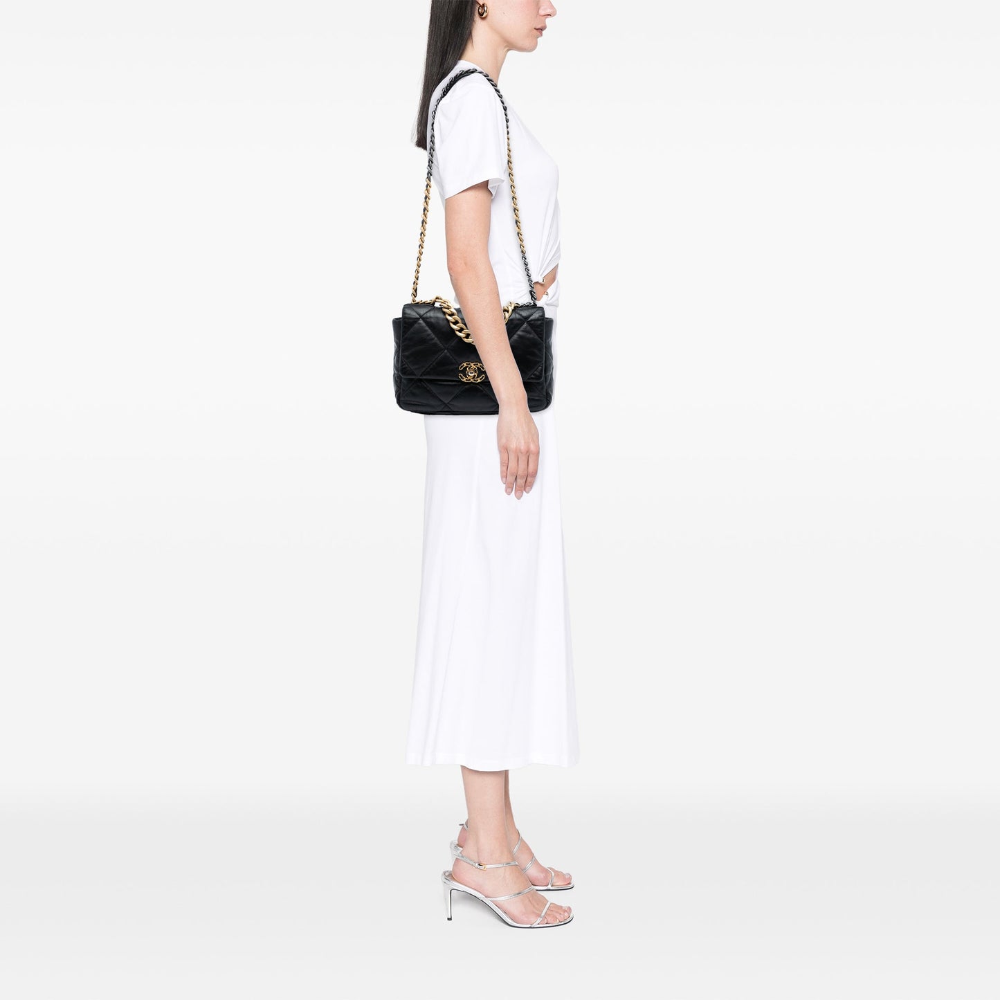 Chanel Large Lambskin 19 Flap