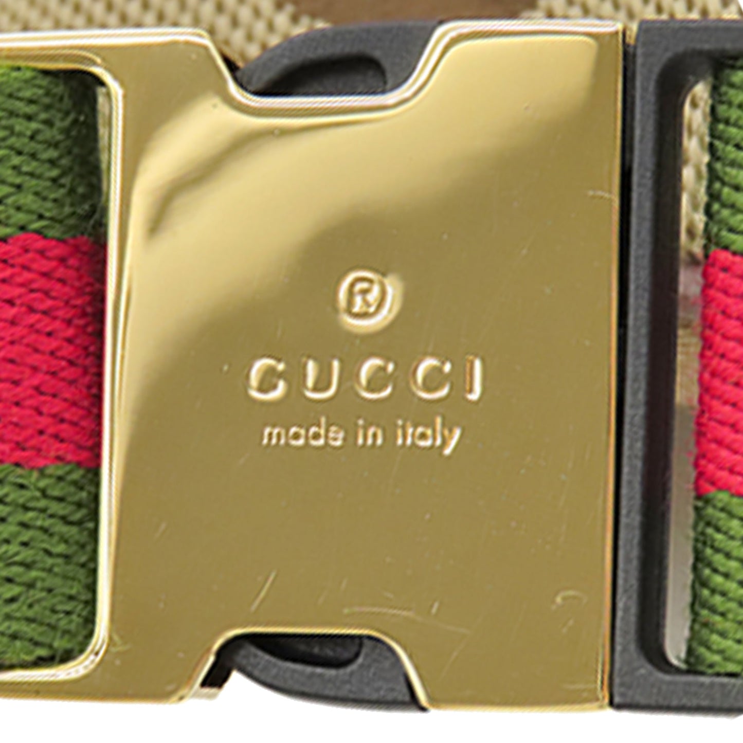Gucci Jumbo GG Canvas Web Belt Bag