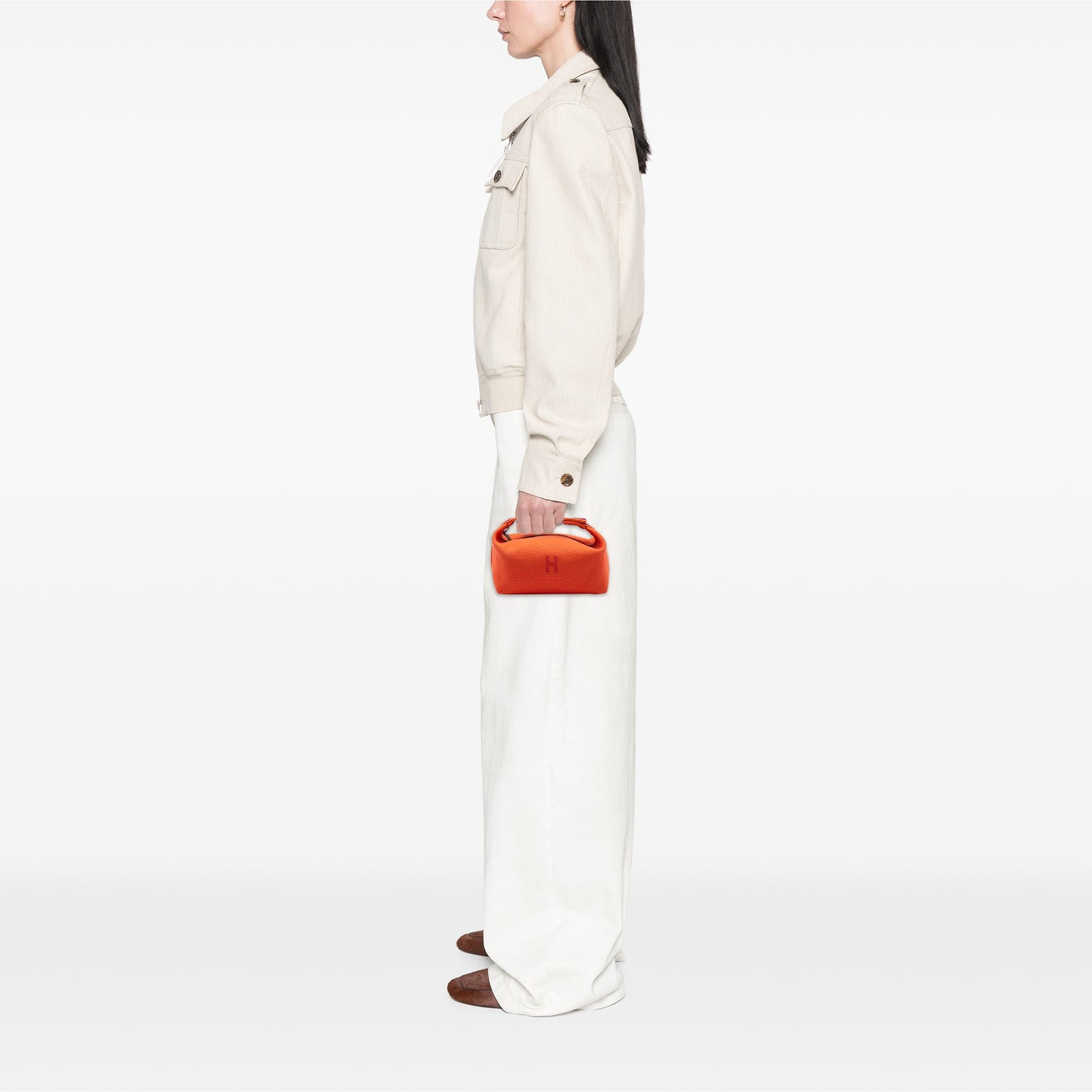 Hermès Small Toile Bride A Brac Case