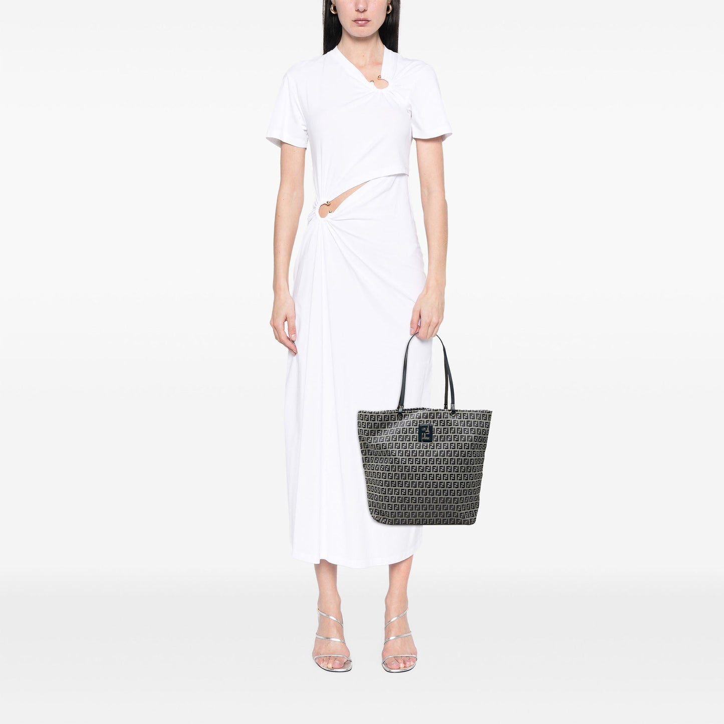 Fendi Zucchino Canvas Tote