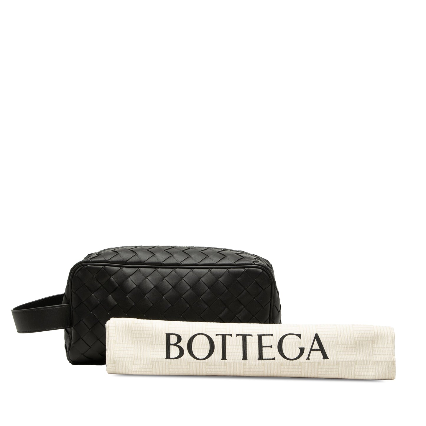 Bottega Veneta Nappa Intrecciato Travel Pouch