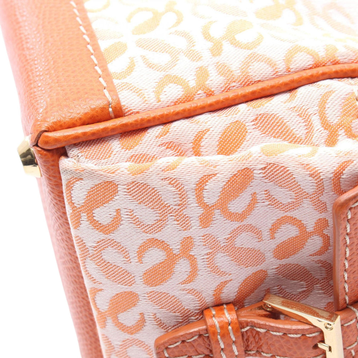 LOEWE Small Anagram Canvas Bowling Bag