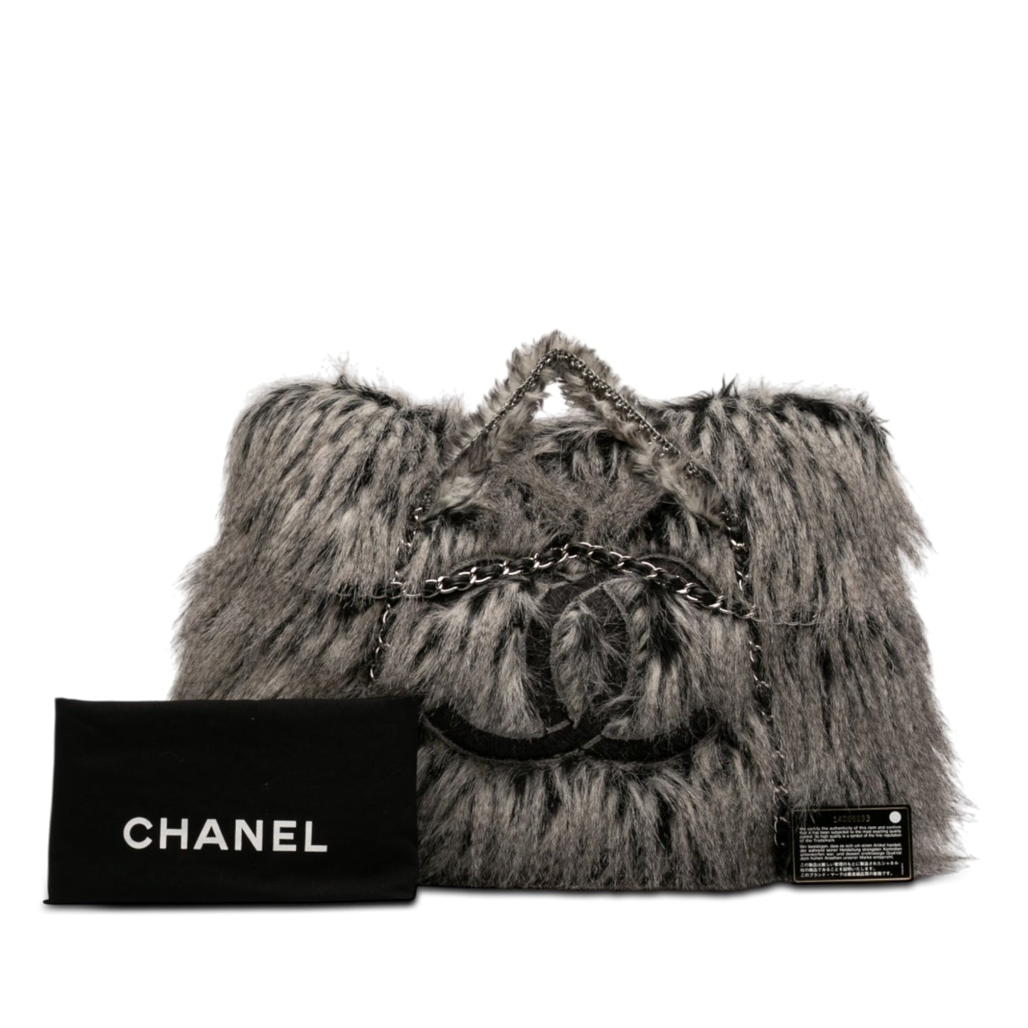 Chanel Faux Fur Arctic Fantasy Tote