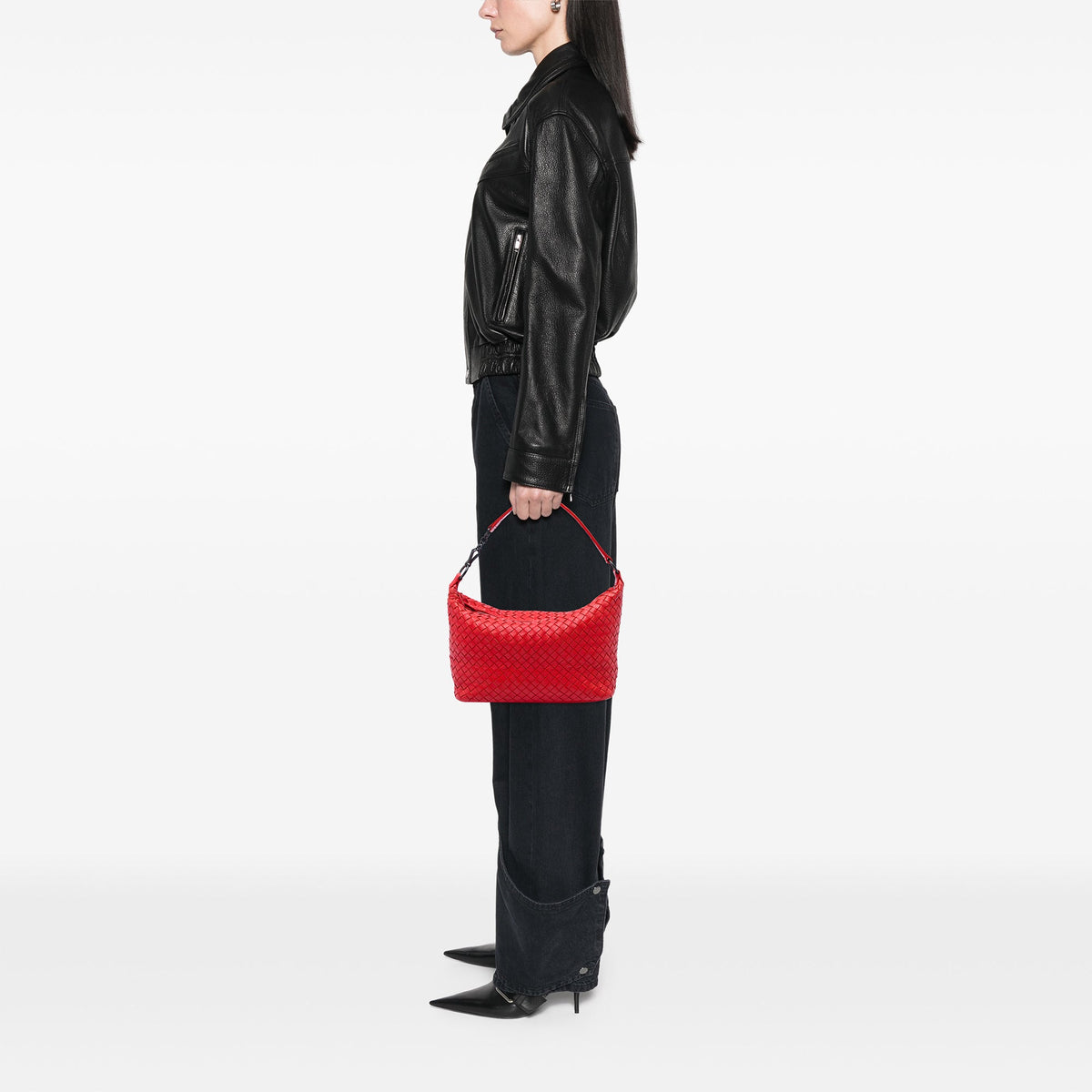 Bottega Veneta Nappa Intrecciato Shoulder Bag