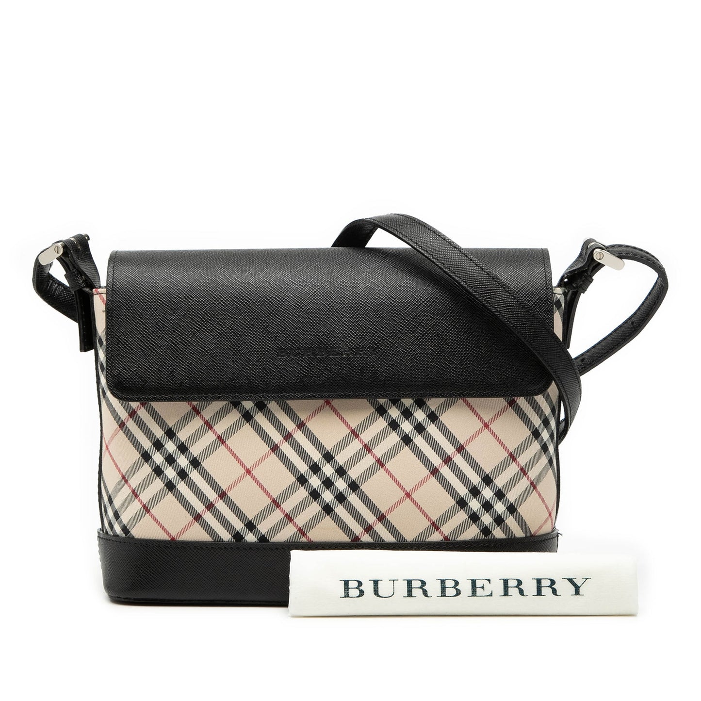 Burberry Nova Check Canvas Crossbody