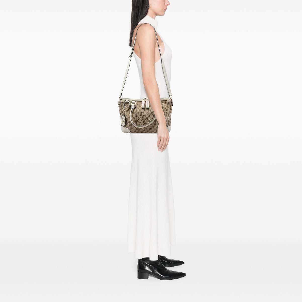 Gucci GG Canvas Sukey Satchel