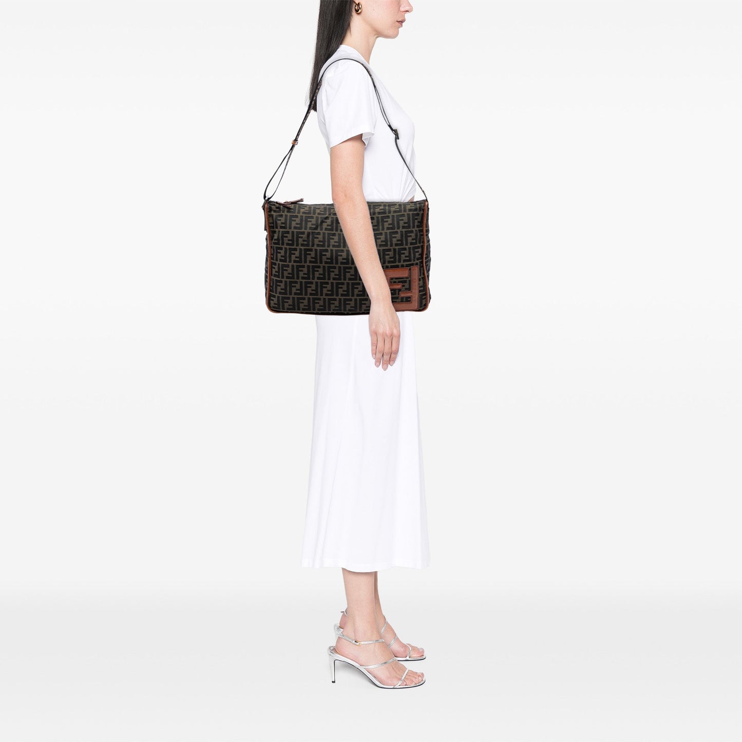 Fendi Zucca Canvas Crossbody