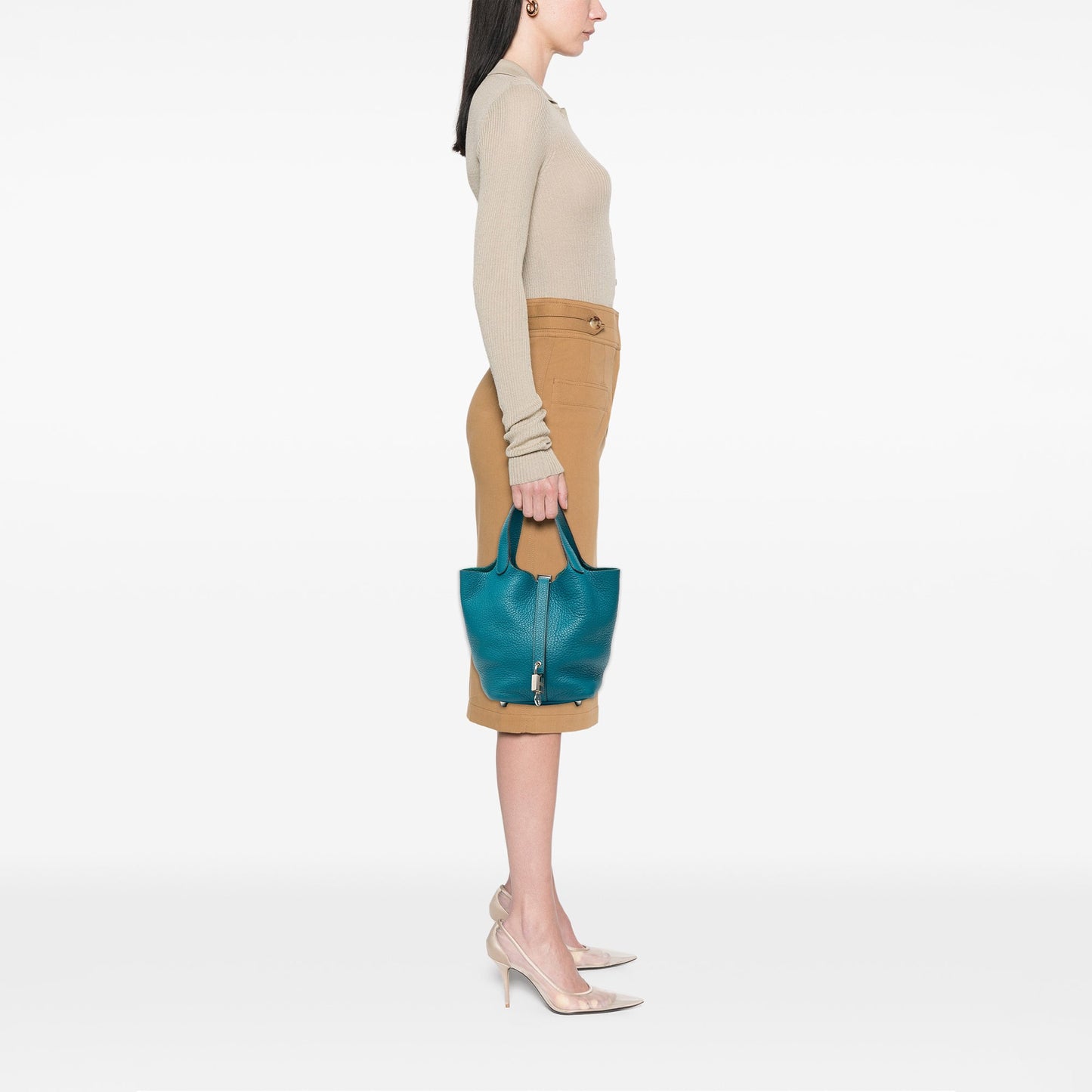 Hermès Clemence Picotin Lock 18