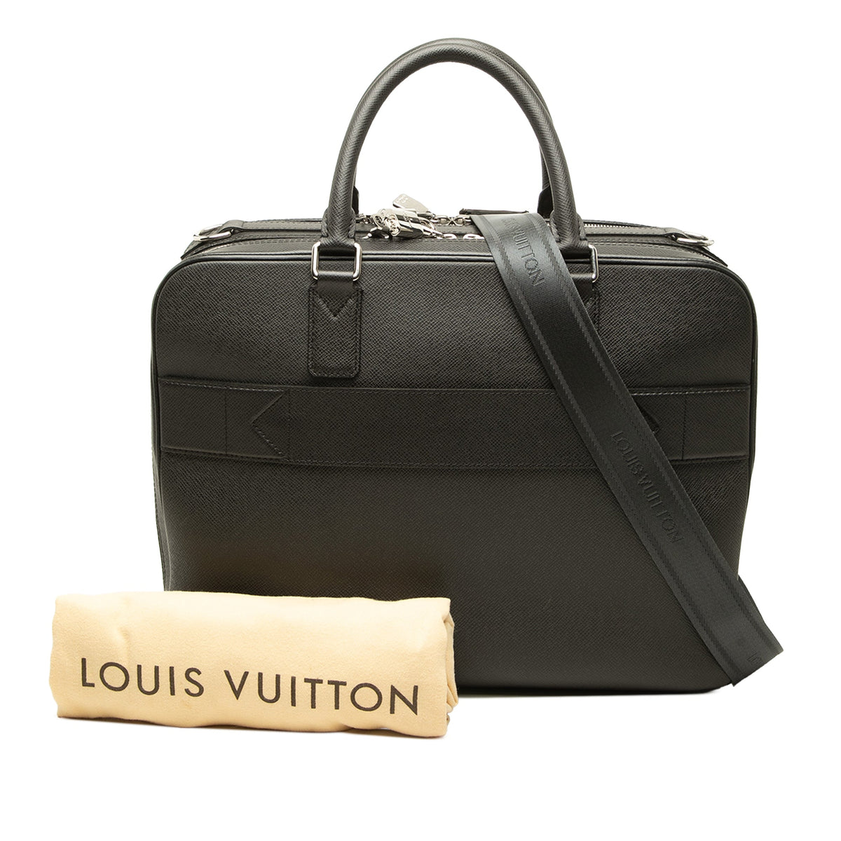 Louis Vuitton Taiga Neo Igor Briefcase — Black