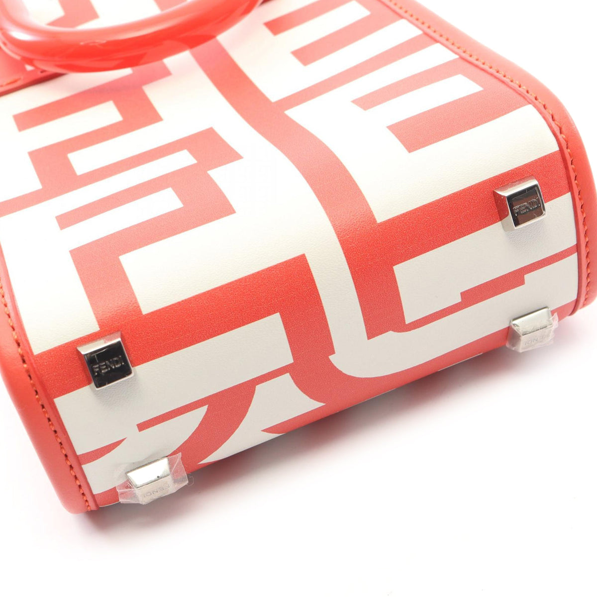 Fendi Marc Jacobs Mini Leather Sunshine Shopper Tote