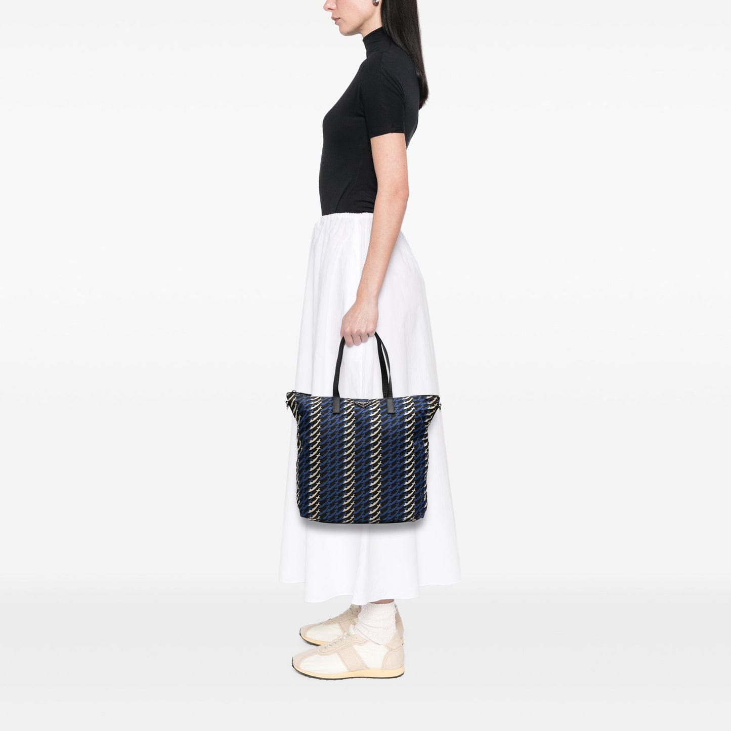 Prada Tessuto Stampato Satchel