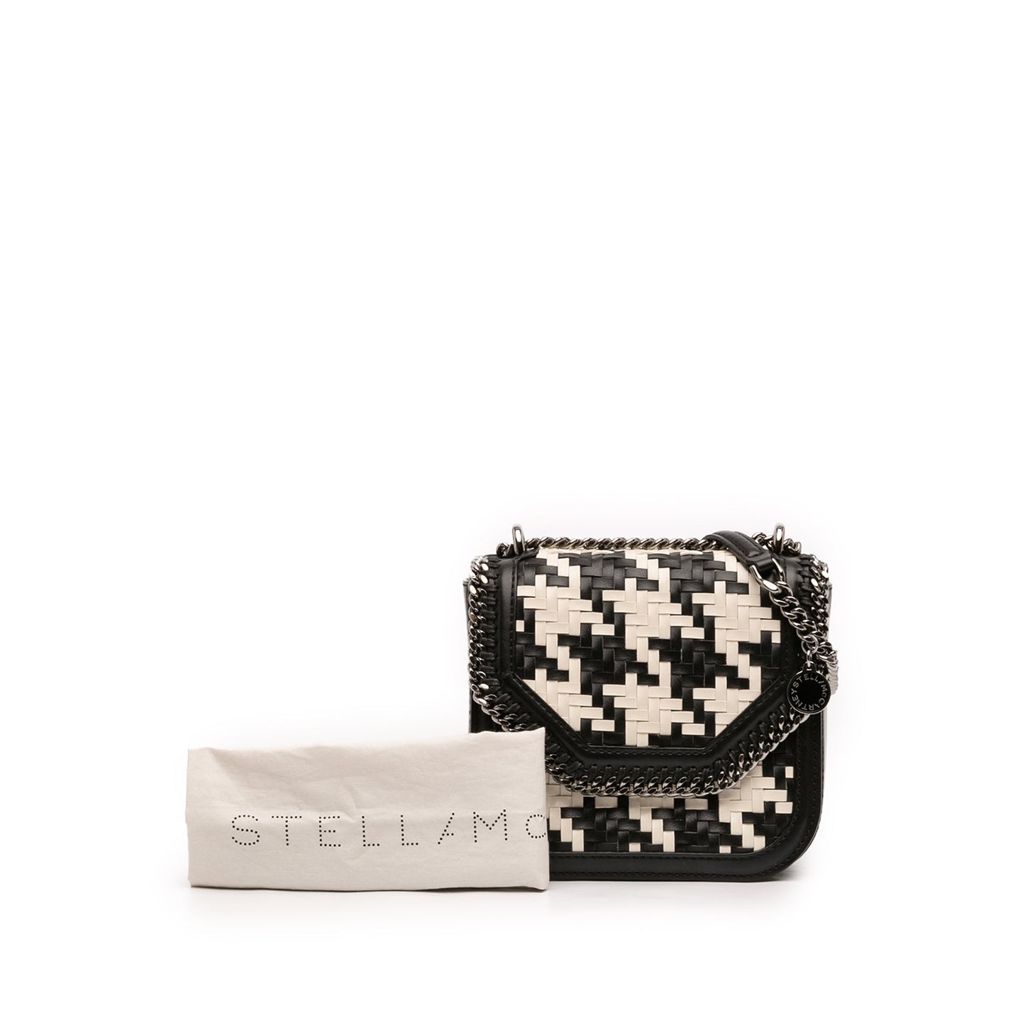 Stella McCartney Woven Falabella Box Crossbody