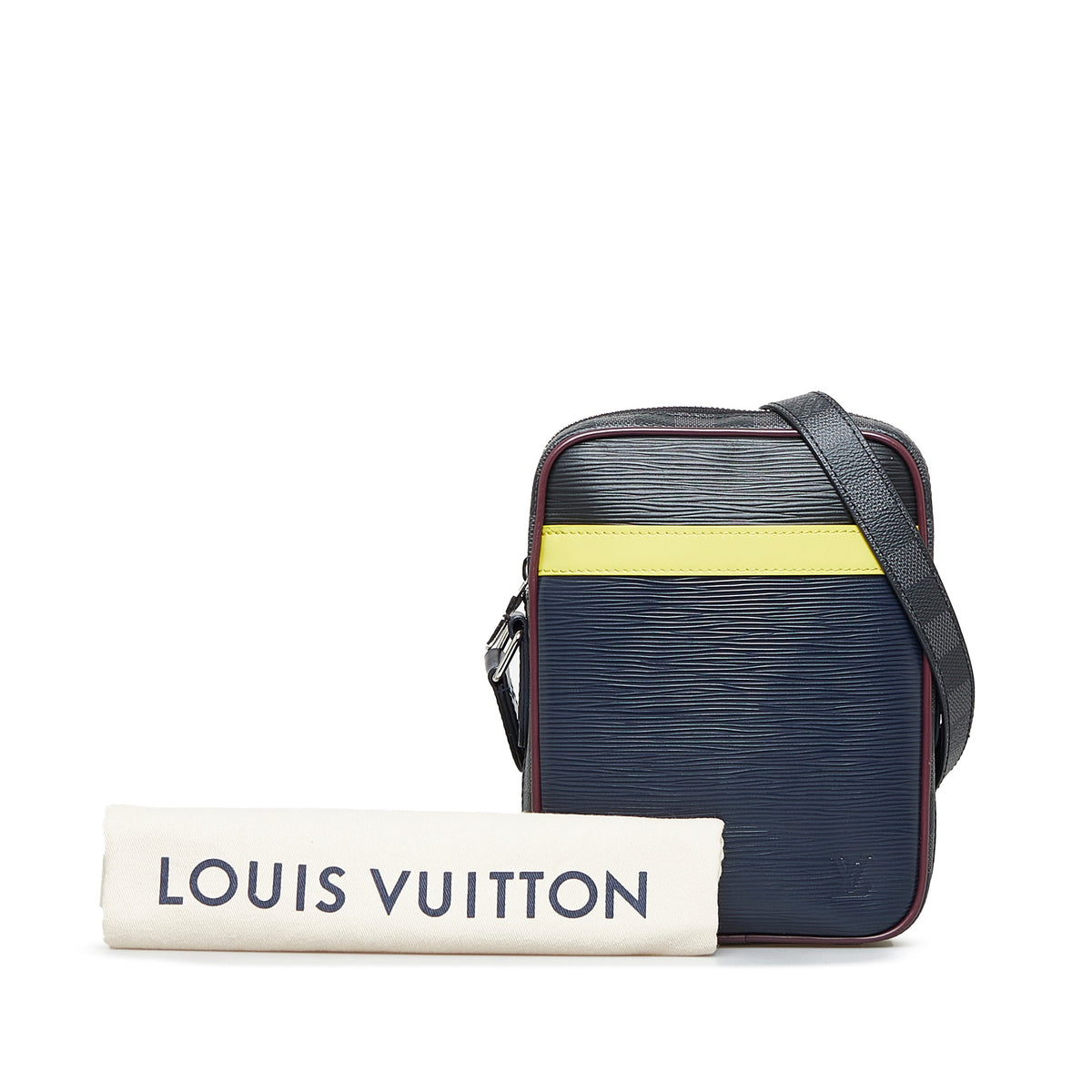Louis Vuitton Epi Damier Graphite Danube Slim