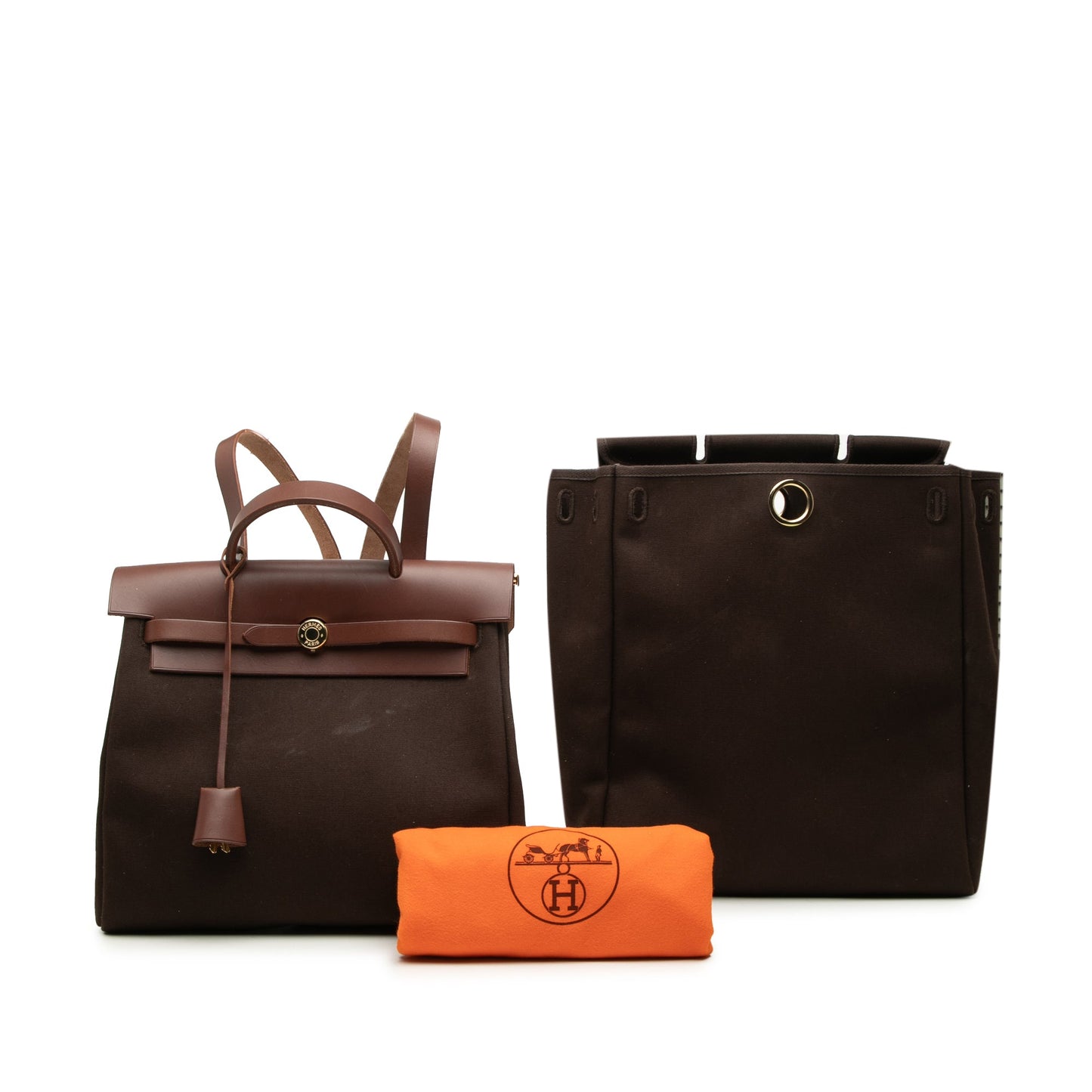 Hermès Toile Herbag Backpack PM