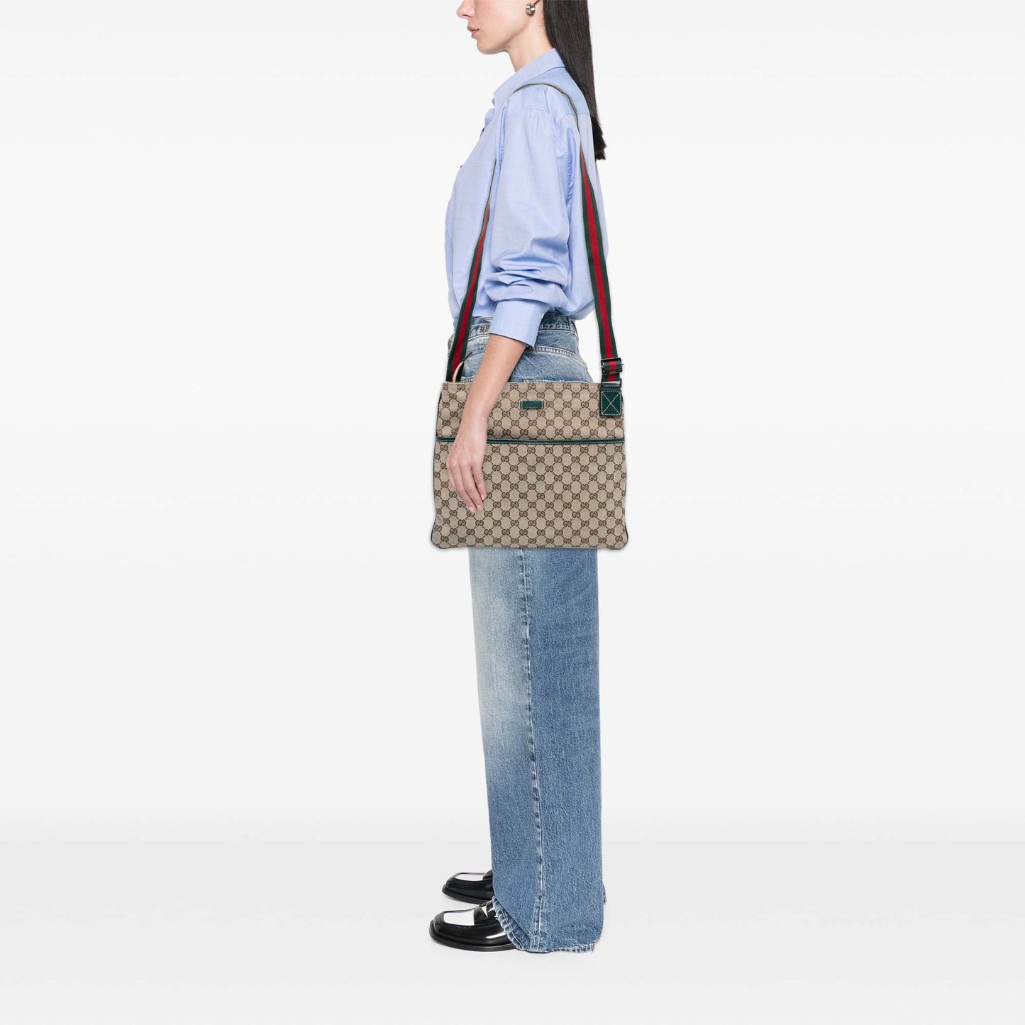 Gucci GG Canvas Web Crossbody