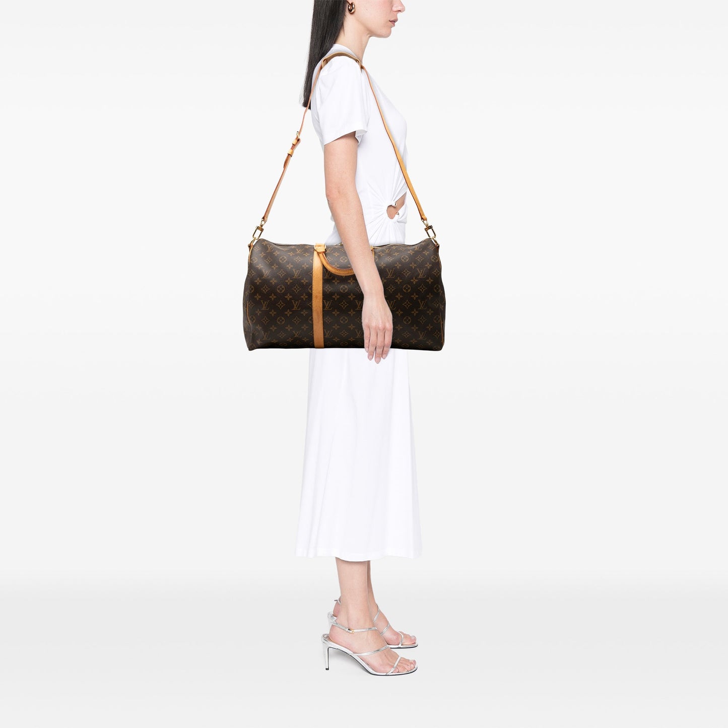 Louis Vuitton Monogram Keepall Bandouliere 50
