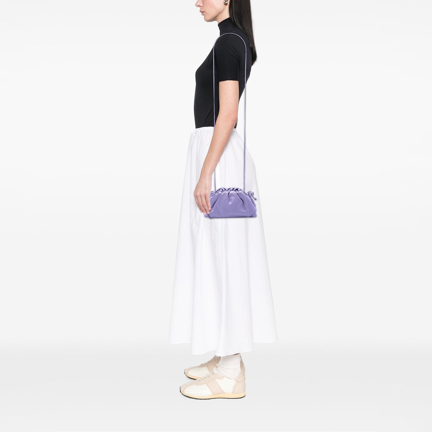 Bottega Veneta Lambskin The Mini Pouch Crossbody