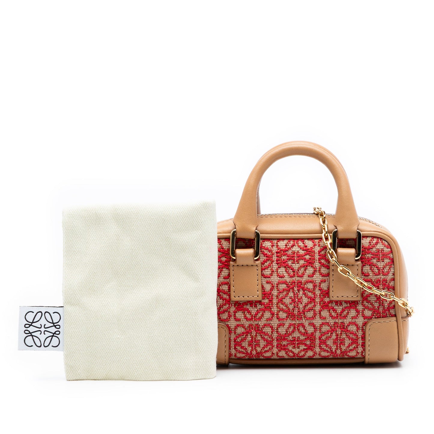 LOEWE Nano Canvas Amazona Satchel