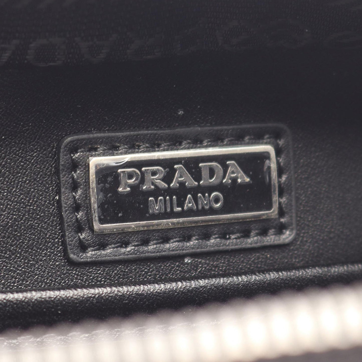 Prada Re Nylon and Saffiano Brique Crossbody