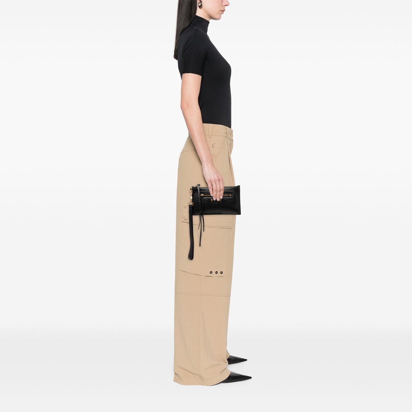Balenciaga Grained Calfskin Neo Classic Pouch XS