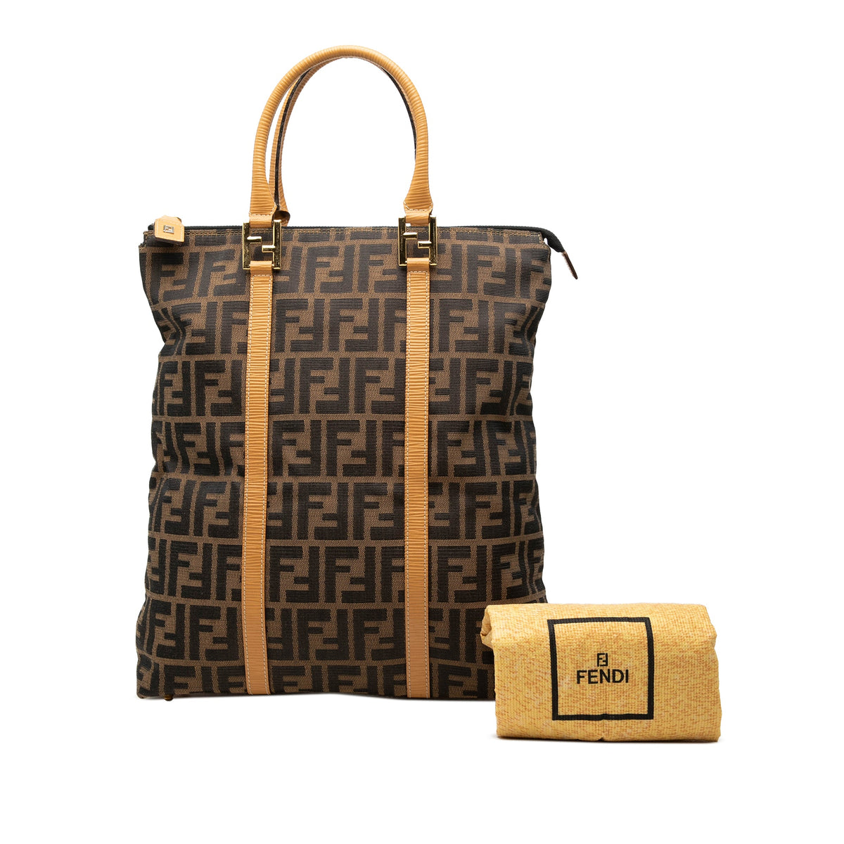 Fendi Zucca Canvas Tote