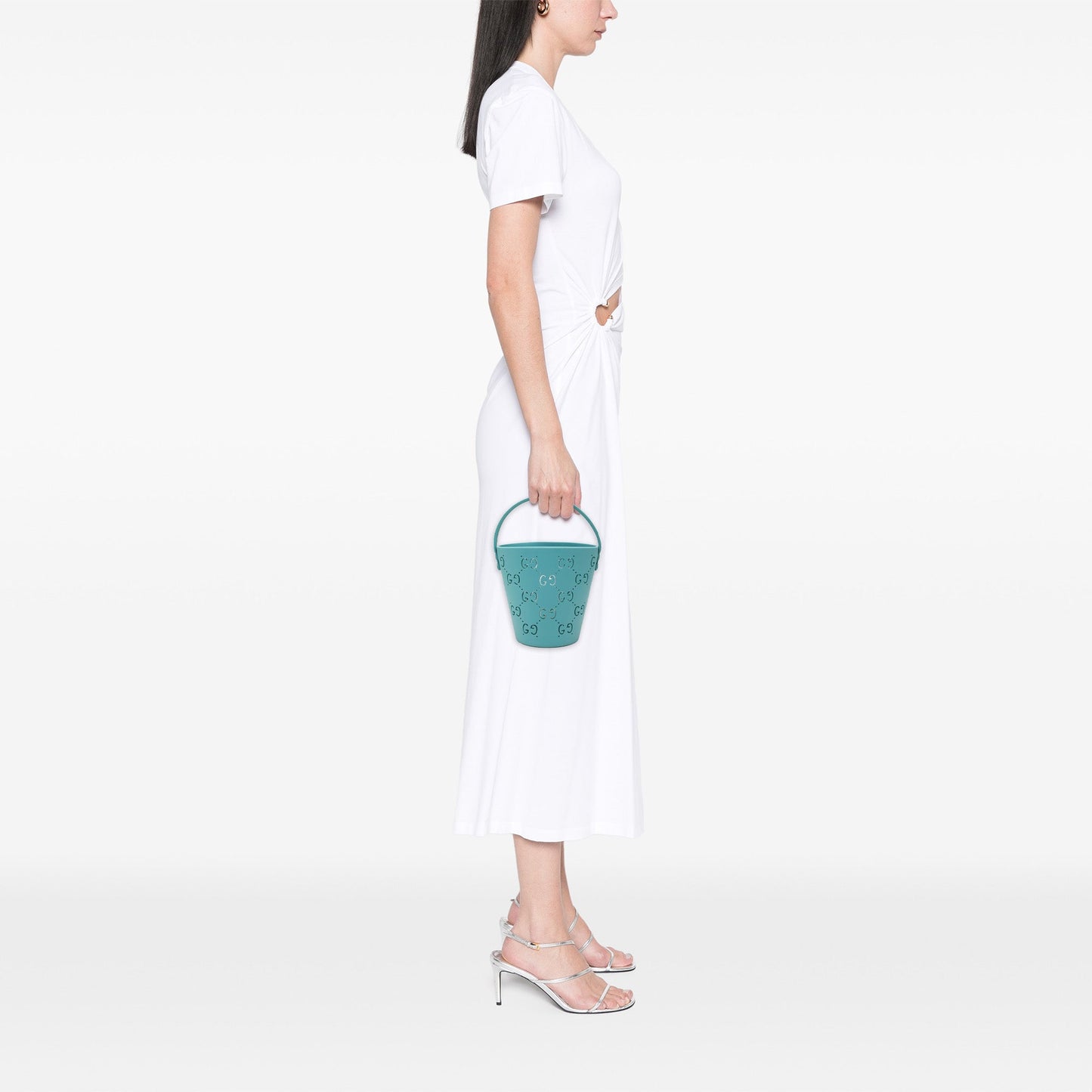Gucci Kids GG Rubber Bucket Bag
