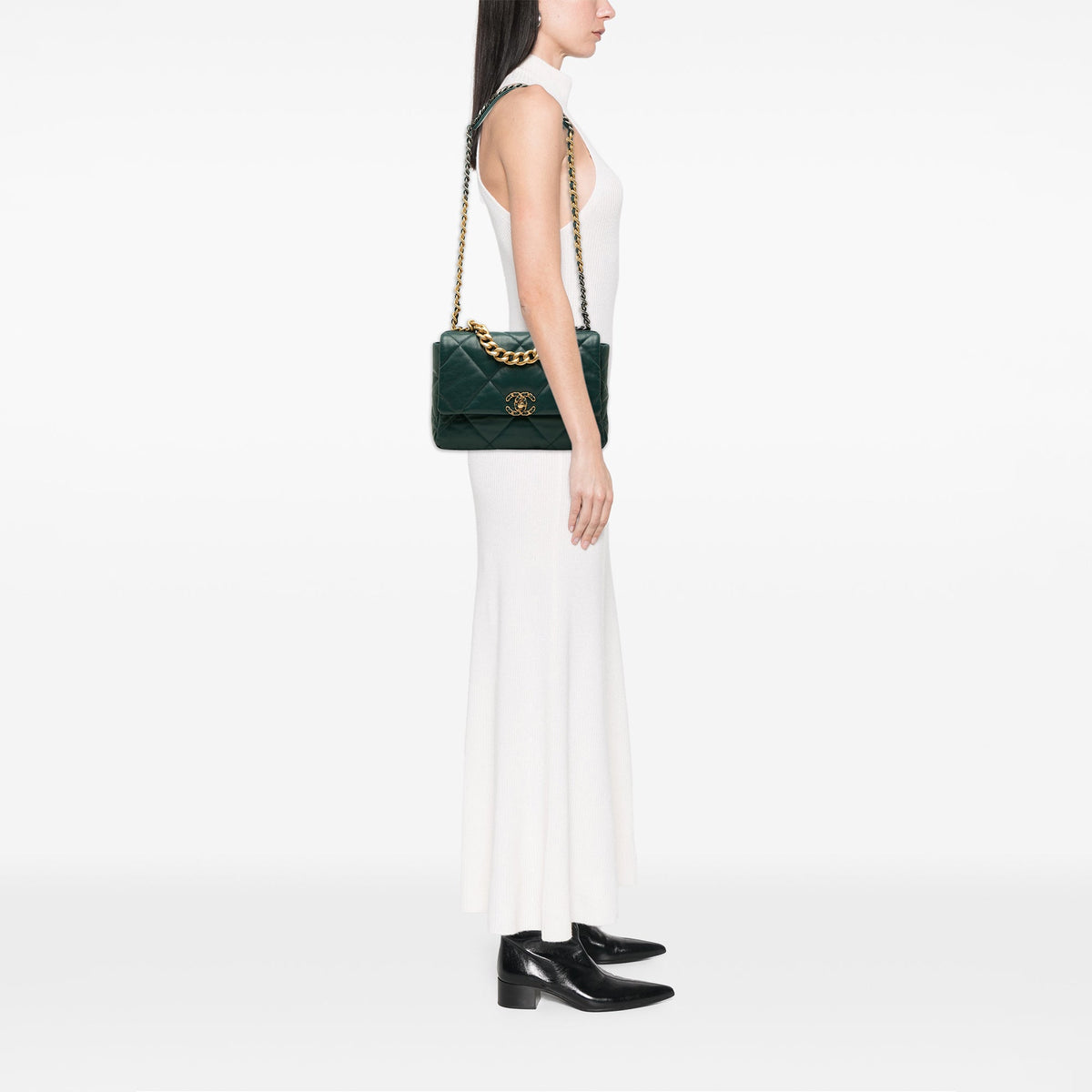 Chanel Large Lambskin 19 Flap