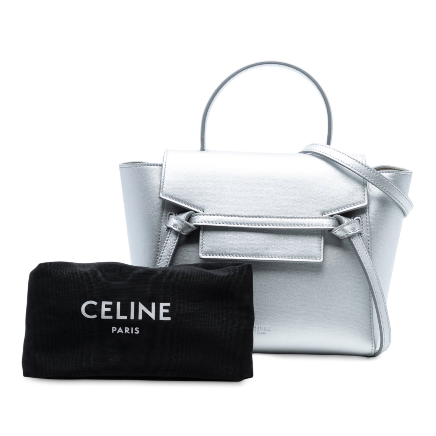 Celine Nano Laminated Calfskin Belt Bag