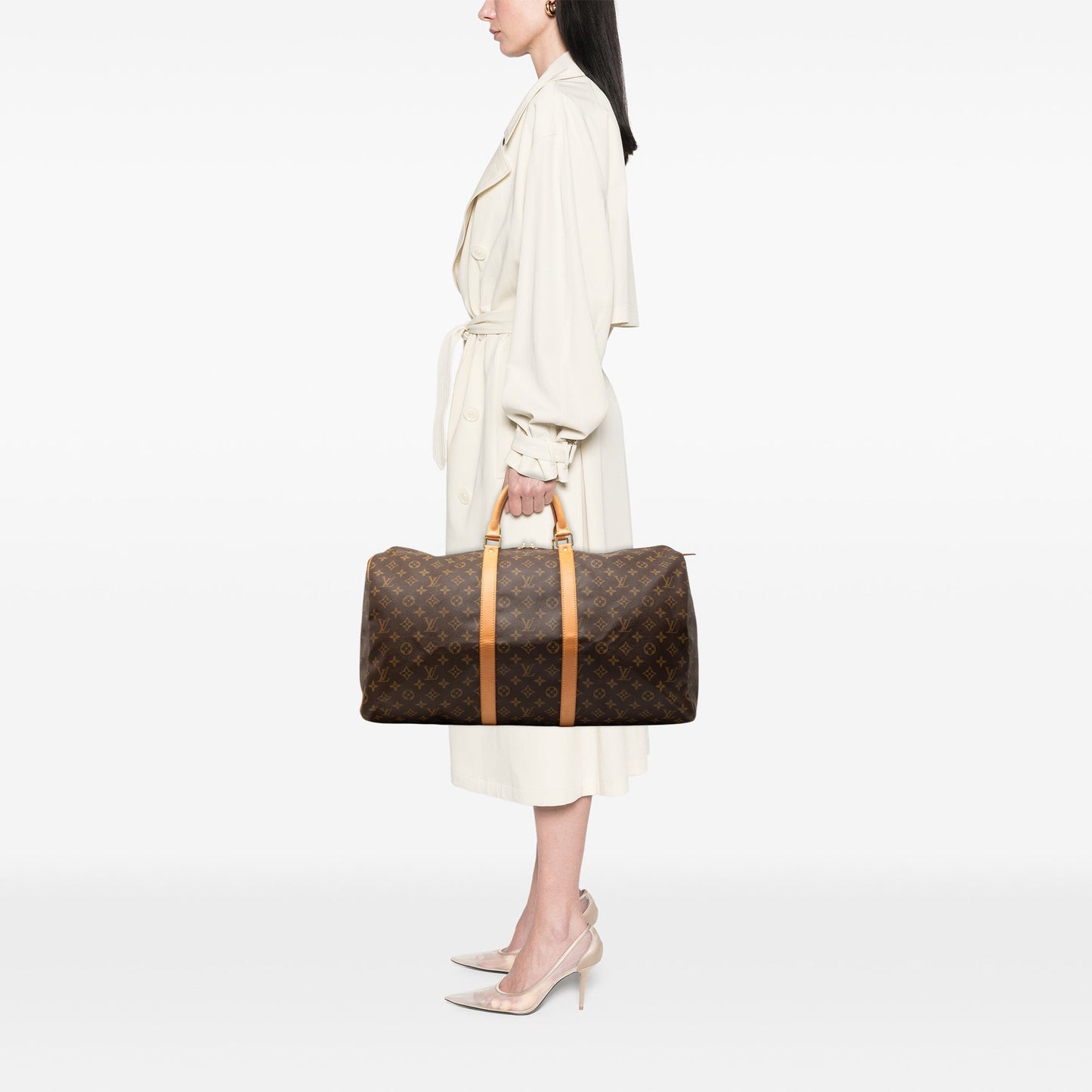 Louis Vuitton Monogram Keepall 55