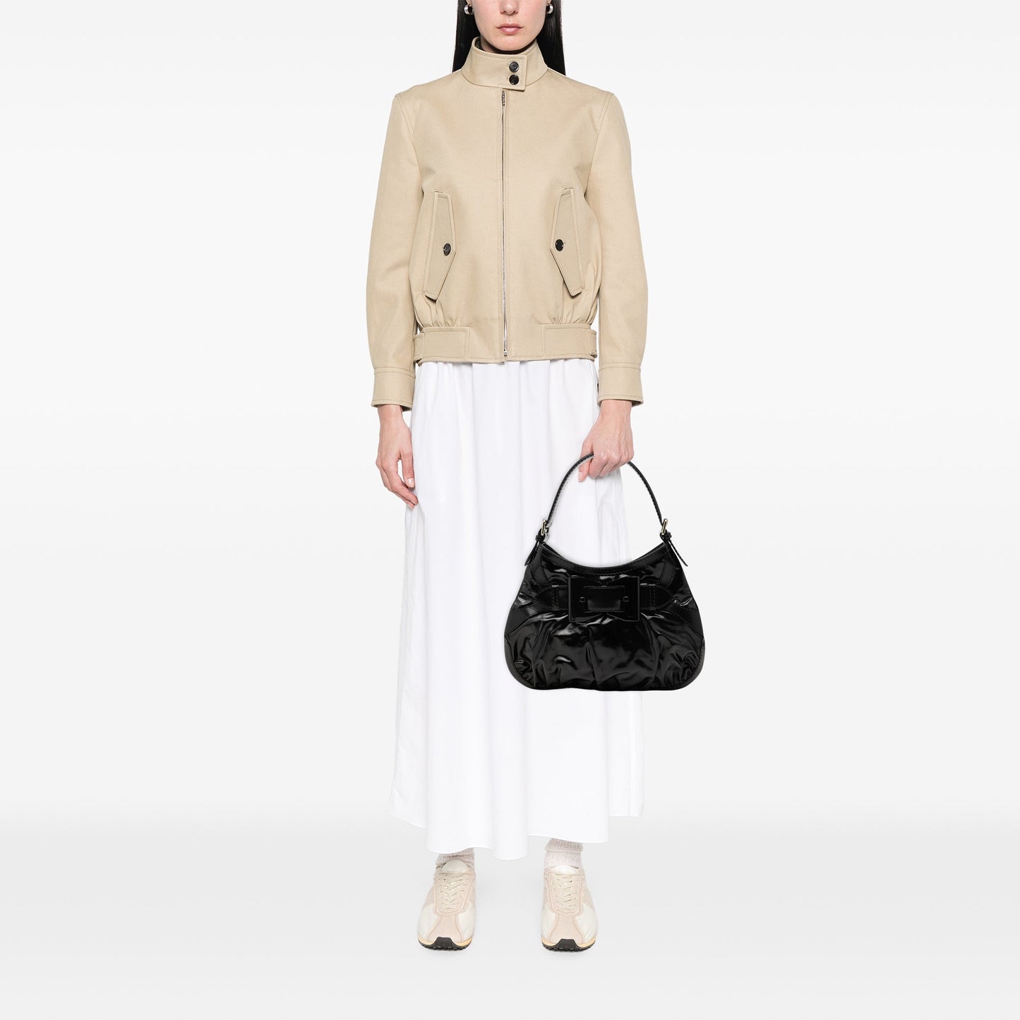 Gucci Medium Coated Canvas Dialux Queen Hobo