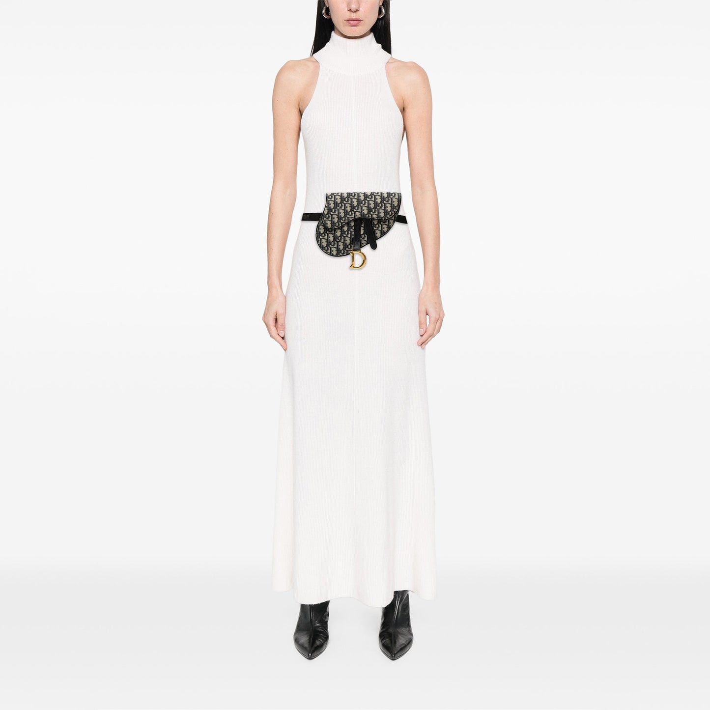 Dior Oblique Canvas Saddle Belt Bag